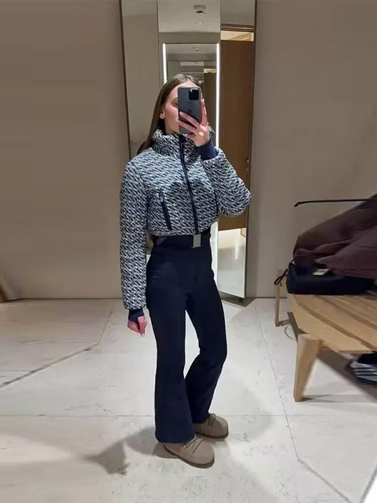 2025 Spring Collection: Women's European & American Style Waterproof Ski Jumpsuit - Warm and Fashionable