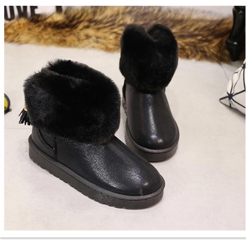 Botines mujer borla impermeable por nieve Botas zapatos de las señoras  zapatos Casual mujer piel caliente comprar a buen precio — entrega  gratuita, reseñas reales con fotos — Joom
