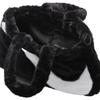 Nike Sportswear Faux Fur 10L Tote Bag Black Casual FB3050-010