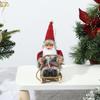 Christmas Santa Claus Skiing Doll Tree Pendant