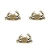 Antique Metal Crabs Miniature Sculpture Home Decors Symbol Of Wealth And Prosperity For Living Room Office Desk Shelf P9YB