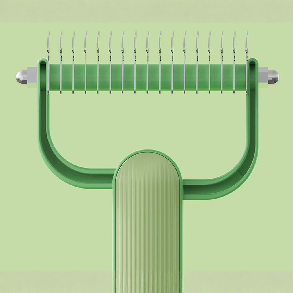 New 2‑Sided Pet Grooming Brush, Deshedding & Dematting Comb for Dogs Cats