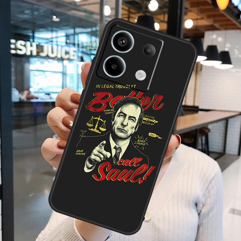 

Better Call Saul Case For Xiaomi Redmi Note 14 Pro 10 11 12 13 15 Pro Plus Redmi 15 10C 12C 13C 14C 15C Cover Redmi Note 9 Pro