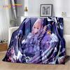 Genshin Impact Cartone Animato Gioco Coperta Morbida di Peluche, Coperta di Flanella Coperta da Lancio per Soggiorno Camera da Letto Letto Divano Copertura da Picnic Bambini