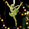Shatterproof Snowflake Pendant Christmas Decoration Decorative Acrylic Hanging Ornament for Indoor Use