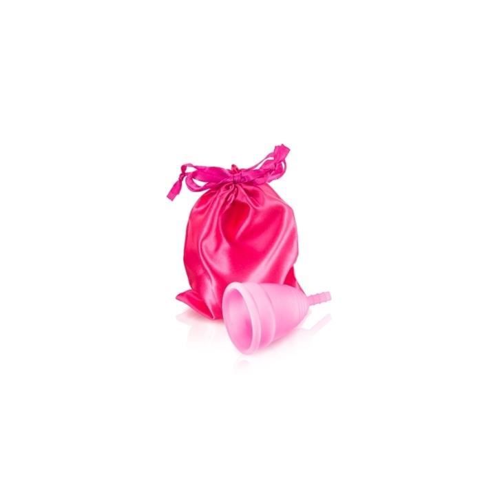 Coupe Menstruelle - Yoba - Taille S - Silicone - Rose - Protection Jusqu'à 12 Heures
