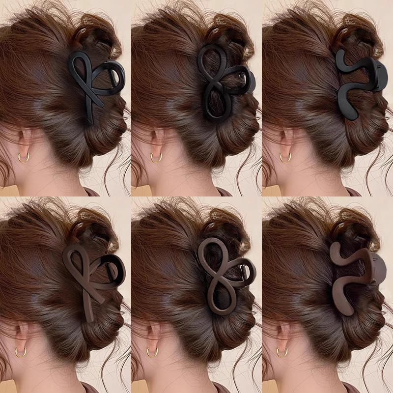 Elegant French Retro Small Shark Hair Clip for Thin Hair