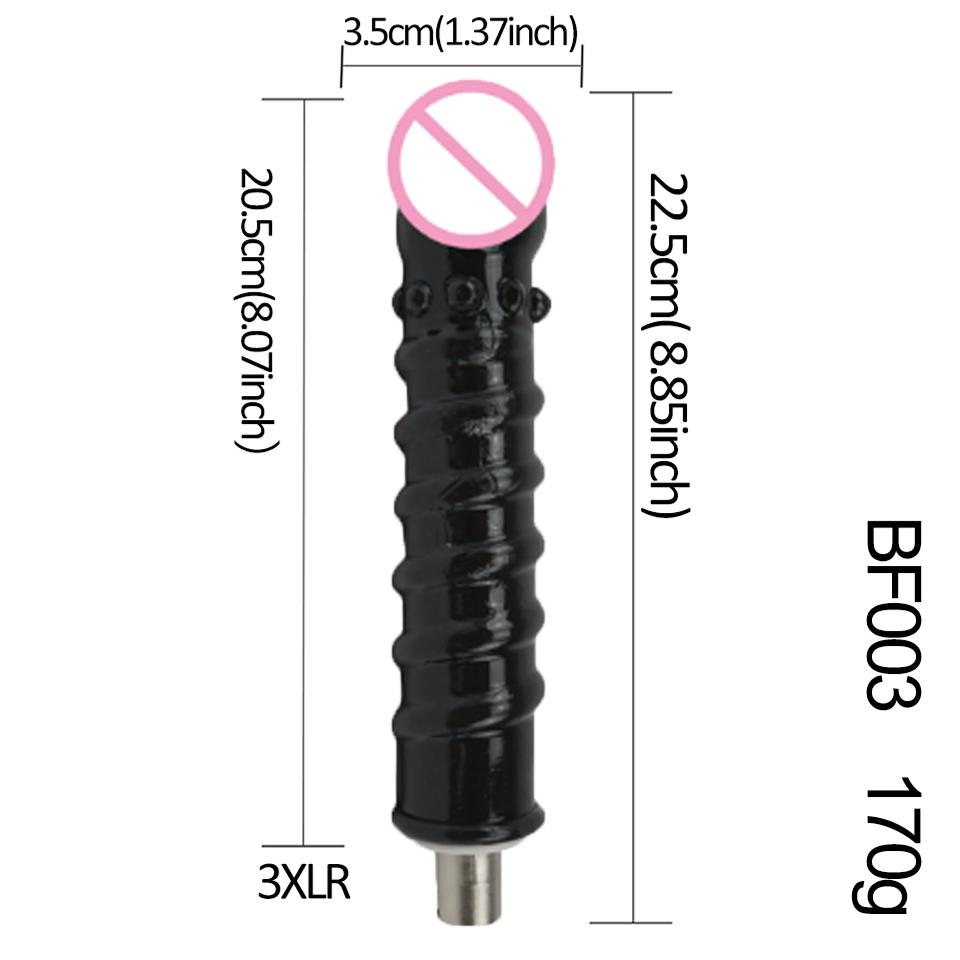 DTSUDU Sex Machine Accessory For Sex Machine, With 3XLR Connector, Toy Suction Cup, Adjustable Length Angle Accessory