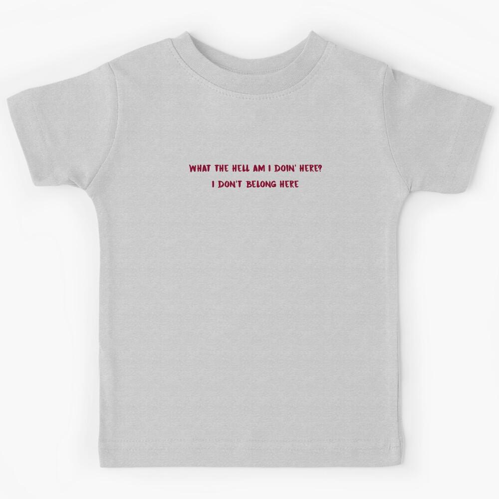 Creep, burgundy Kids T-Shirt 160