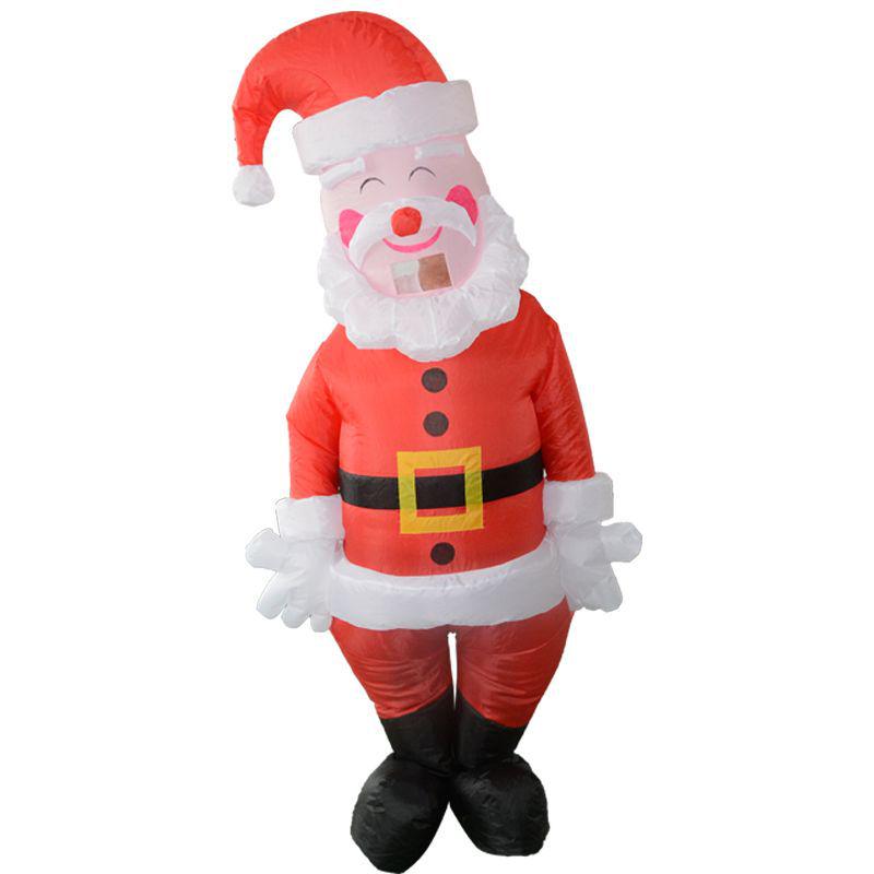 Halloween Santa Claus Snowman Reindeer Inflatable Costume - Christmas Tree Gingerbread Man Outfit