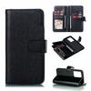 Applicable To Samsung S26 Leather Case A57 Lychee Pattern Nine Card Insert Wallet Bracket Protective Case S24FE Multi-functional Case