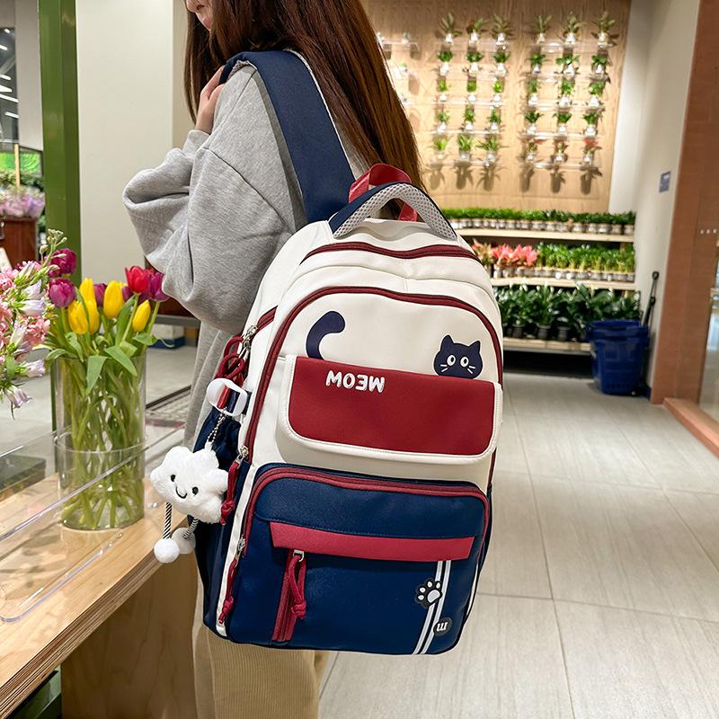 Schoolbag Schoolbag for Female Junior High School Students, High-value Large-capacity Primary School Girls, Backpack for Grades 3 To 6