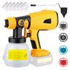 Cordless Paint Sprayer   Powerful Motor Electric Spray Paint   With Nozzle