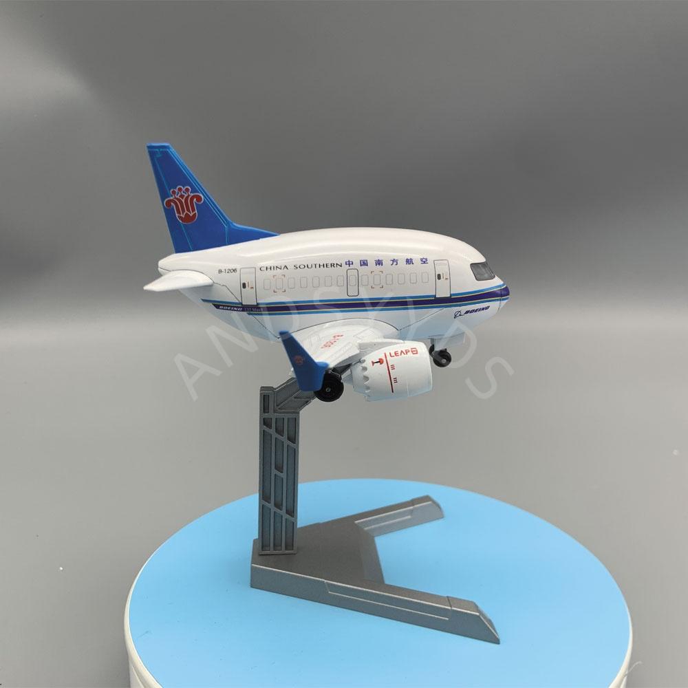

Самолет Яйцемашина Сплав B737 Авиалинии Южного Китая Модели Q Версии Самолет самолеты Модель Украшение Домашний Дисплей