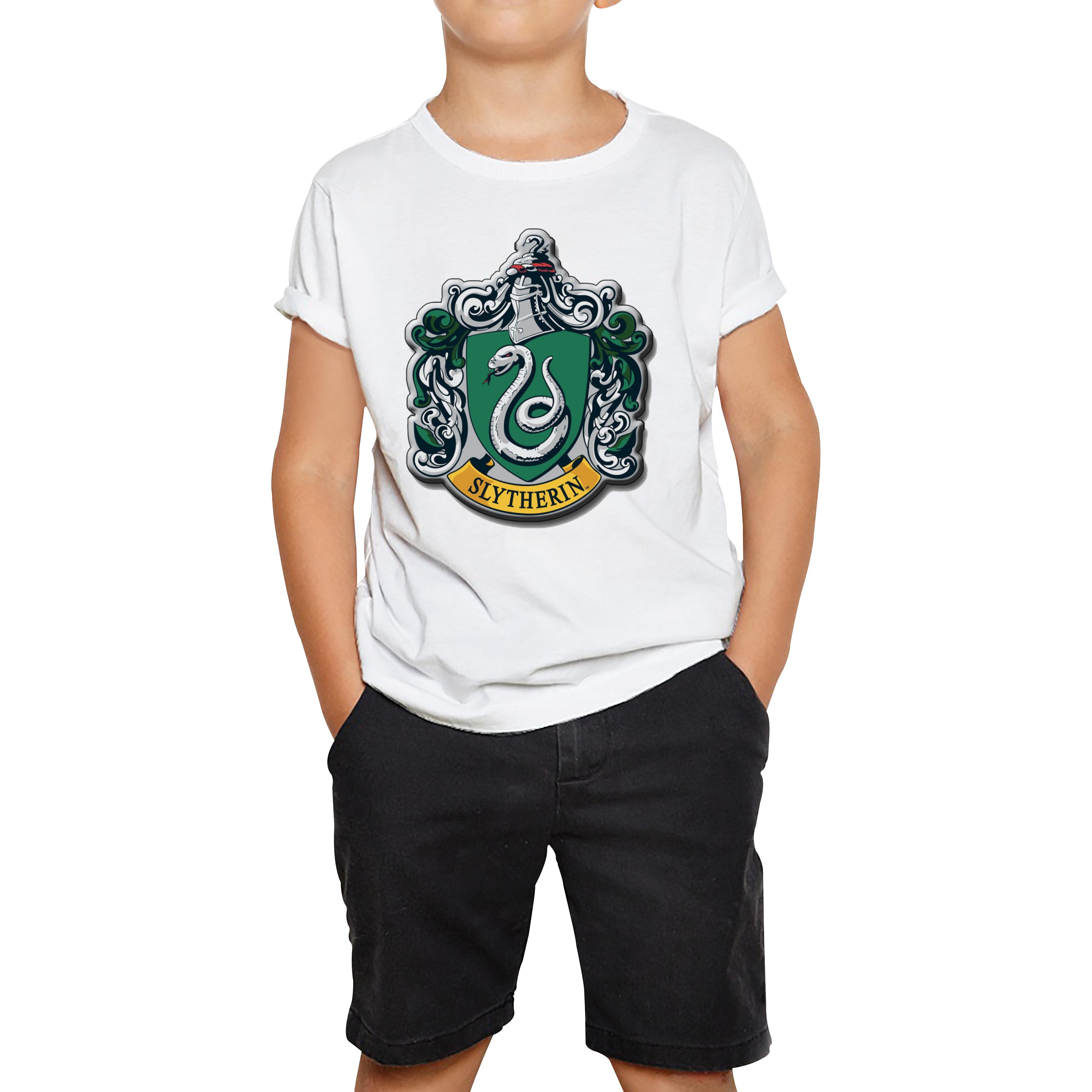 Slytherin Logo Harry Potter Kids T Shirt 130