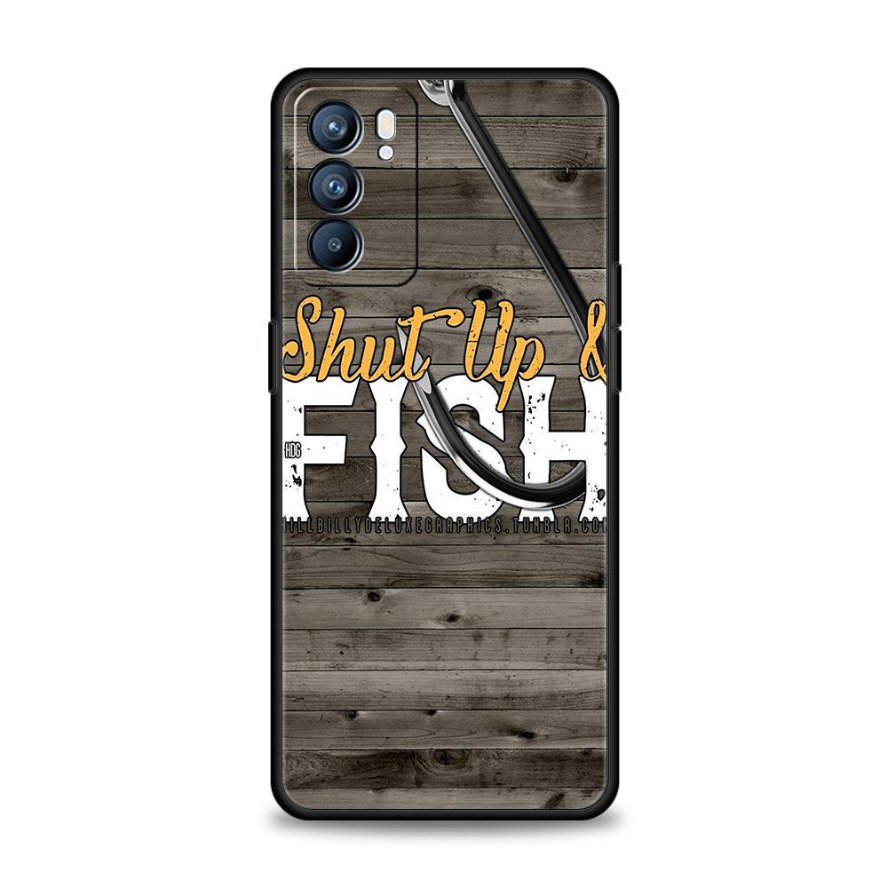 

Hunting Fishing Man Phone Case For Oppo Reno 13 12 11 10 7 F Find X5 X6 A98 A80 A79 A78 A57 A54 A31 A17 Pro 5G Soft TPU Cover Reno11