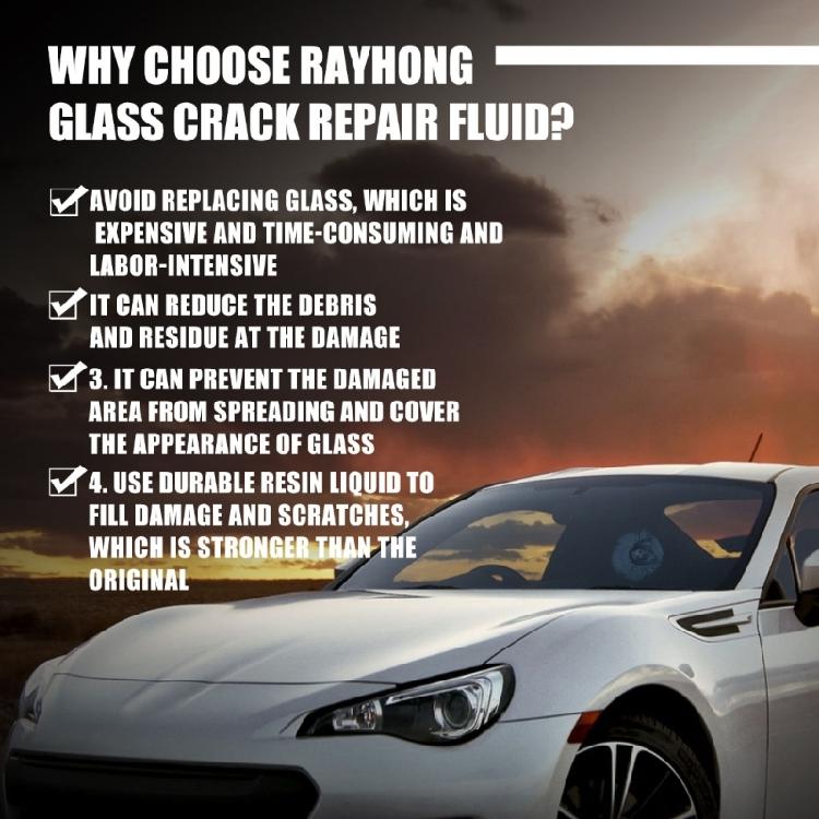 Car Windshield Crack Repair Fluid Window Repair Resin Windscreen Scratch Crack Restore Fluid Glass Curing Agent