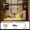 Eco-Friendly Desktop Fish Tank - Small Transparent Goldfish Aquarium for Home or Coffee Table Decor