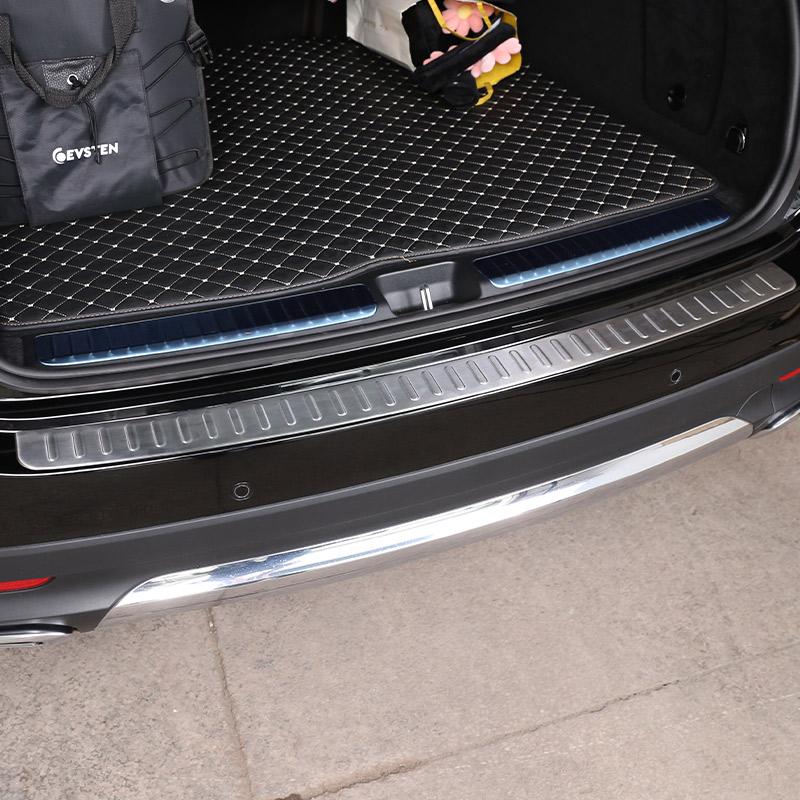 For Mercedes Benz GLE GLS Class W167 X167 2020-2026 Stainless Steel Rear Outside Bumper Protective Cover Trim Car Accessories