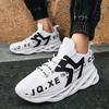 Ultra-light Large-size Sports Men's Shoes Fly-woven Breathable Foot Cover Lightweight Dad Shoes Casual Student Blade Running Shoes Men