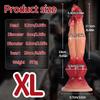 J93 Cerberus Mostro Dildo Realistico Extra Large Pene di Cane Giocattolo Sessuale per Adulti per Donne Taglia Grande Fantasia