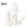 Sailing Enthusiast Decor Desk Decor Lighthouse Boat And 3D Printed Statue Nautical Medium Size Ocean Gift Theme Figurine for
