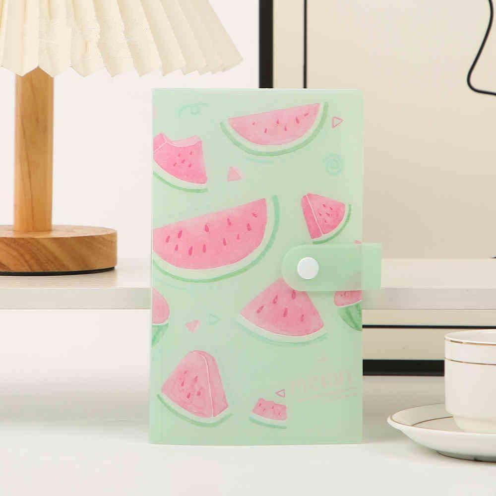 

Альбом на 120/240 слотов для 3-дюймовых карточек, ПВХ-пакет для карточек, Модный держатель для открыток 120 Slots зелёный