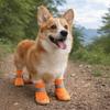 Wear Resistant Dog Mesh Shoes Adjustable Pet Paw Protector Anti Slip Dog Shoes  Walking Outdoor