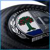 For Mercedes Benz AMG A B C E G R S CLA CLK Class GLA GLC GLE GLK C200 C200L C230 C240 Car Steering Wheel Sticker Badge Decoration Auto Accessories