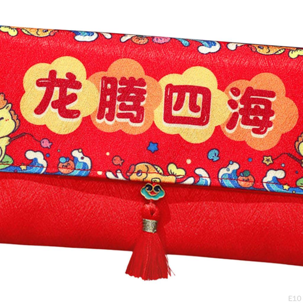 Chinese Year Red Envelope, Pocket Packet Hong Bao Gift Money Envelope