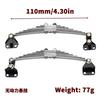 1 Pair Front Suspension Steel Leaf Spring Lifting Lug Set for 1/14 Tamiya RC Tractor Trailer Truck Model Car Upgrade Parts