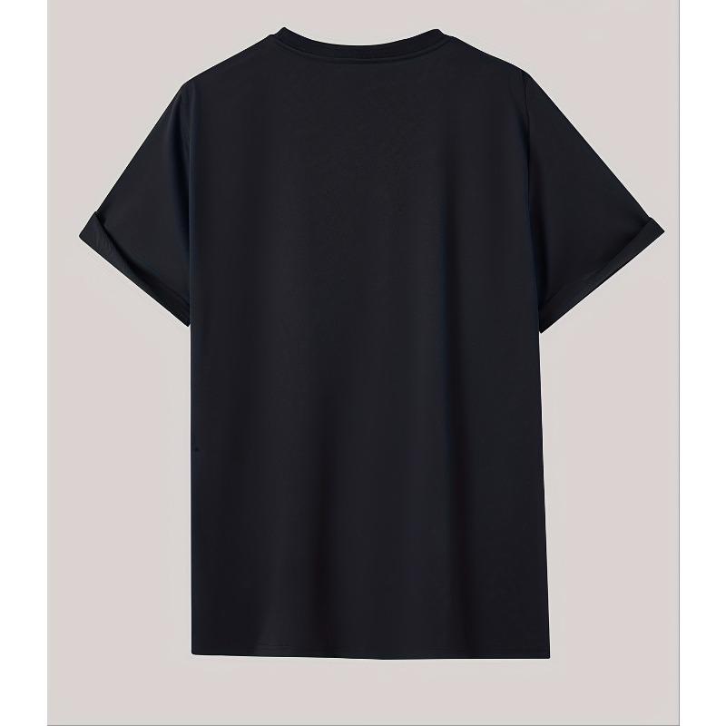 European sizes Summer Men's Fashion Print Short Sleeve Casual Comfortable T-Shirt For Men Patterned Graphic Tee Tops