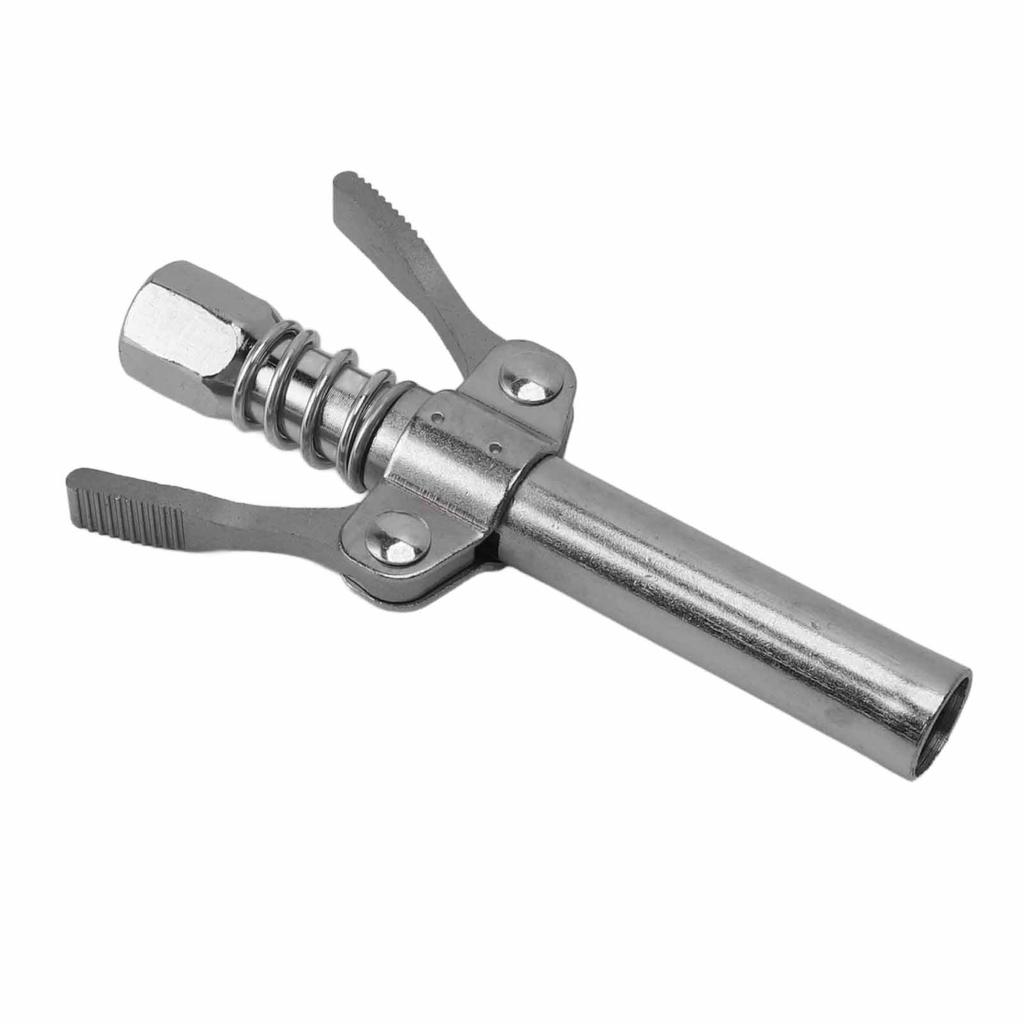 Double Handle Gear Oil Nozzle Lengthened Lock Clamp Type High Pressure Grease Gun Nozzle