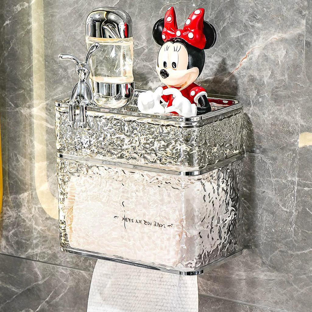 Vodotěsný nástěnný držák toaletního papíru bez vrtání