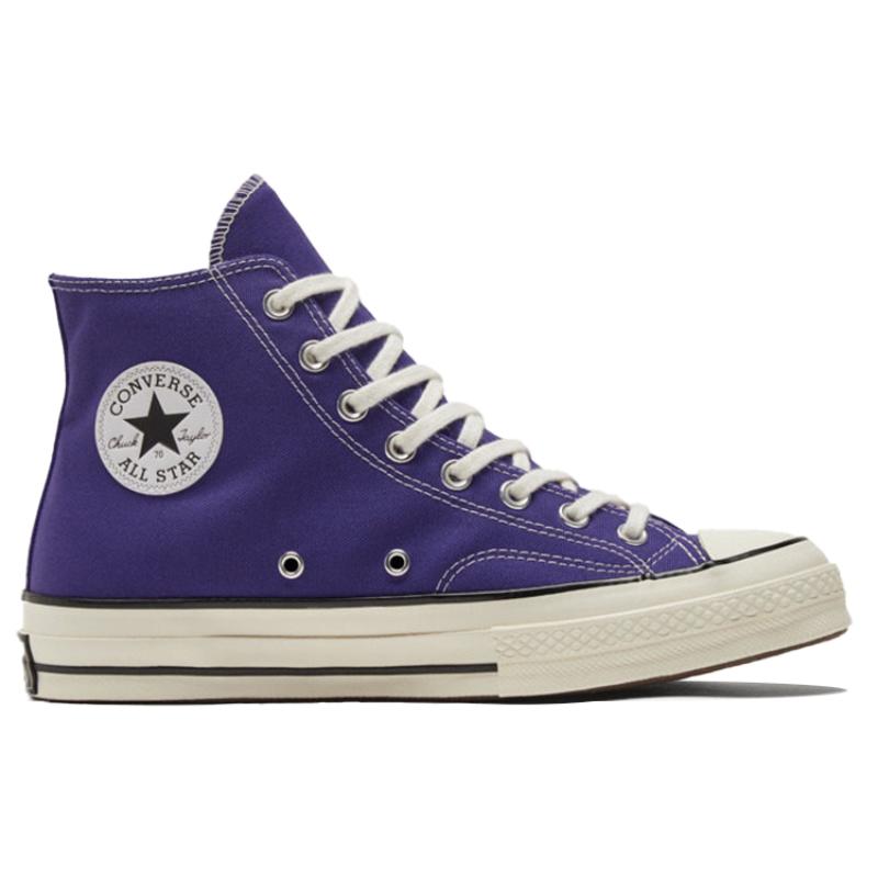 Converse 1970s Chuck Taylor Classic Versatile Comfortable Everyday High Top Canvas Shoes Unisex Imperial Purple