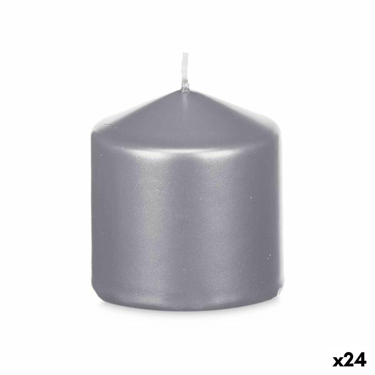 

Серебряная Свеча 7 х 7,5 х 7 см (24 единицы) TU прозрачный