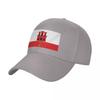 Baseball Cap Flag OF Gibraltar PNG Wild Sun Shade Peaked Adjustable Caps for Unisex Women Print