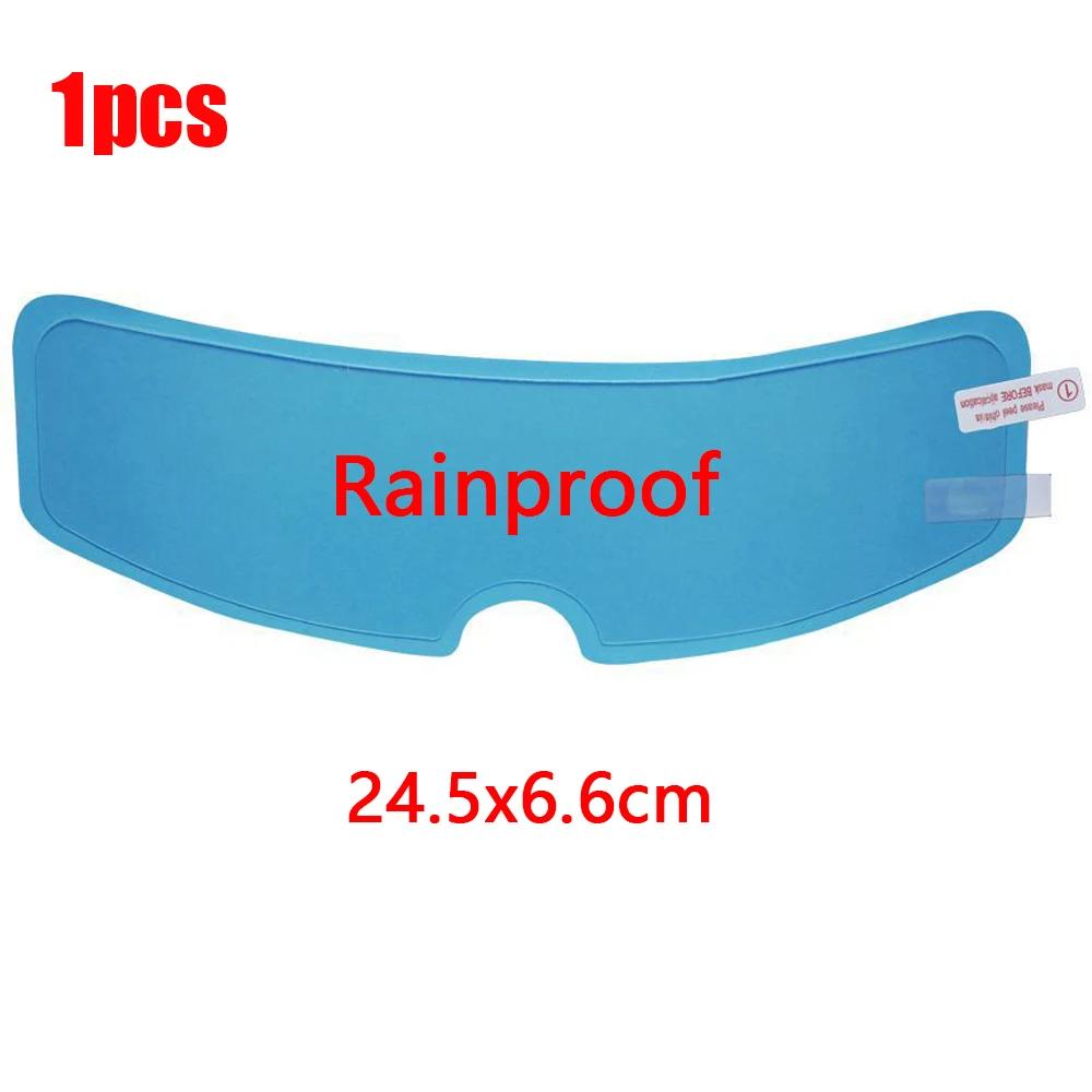 Motorcycle Helmet Clear Anti-Fog Rainproof Film Helmet Lens Durable Nano Coating Sticker Moto Safety Driving Helmet Accessories
