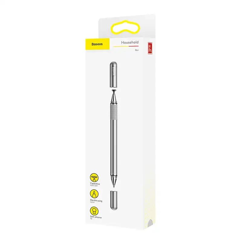2-in-1 Stylus Pen Baseus Golden Cudgel Stylus (Silver)