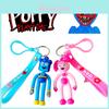 Breloc Tridimensional cu Cuplu Poppy Playtime Pandantiv Elegant și Durabil din Silicon