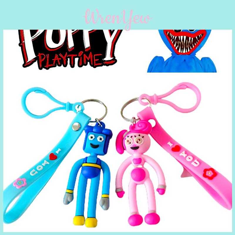 Poppy Playtime Three-dimensional Couple Keychain Stylish And Durable Silicone Pendant