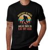 Bigfoot Is Real And He Tried To Eat My Ass Funny Sasquatch TShirt Sporty Breathable Short Sleeve TShirt
