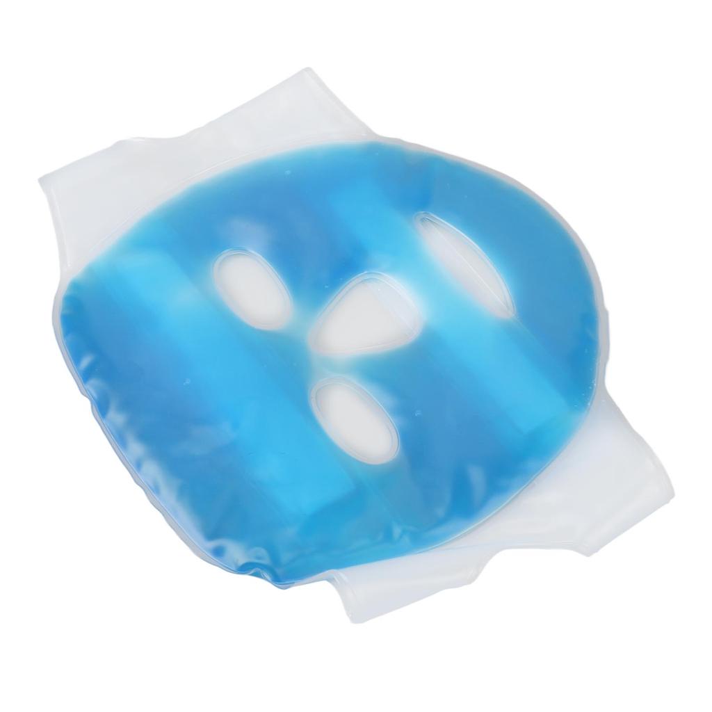 Gel Beads Face Mask Reduce Puff Migraine Relief Reusable Hot Cold Compress Therapy Gel Mask for Sleeping