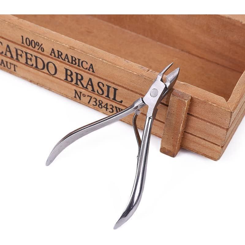 Silver cuticle nipper, cuticle cutter, hangnail nipper, nipper type nail clipper, cuticle care, cuticle treatment, cuticle nipper, suitable for corns