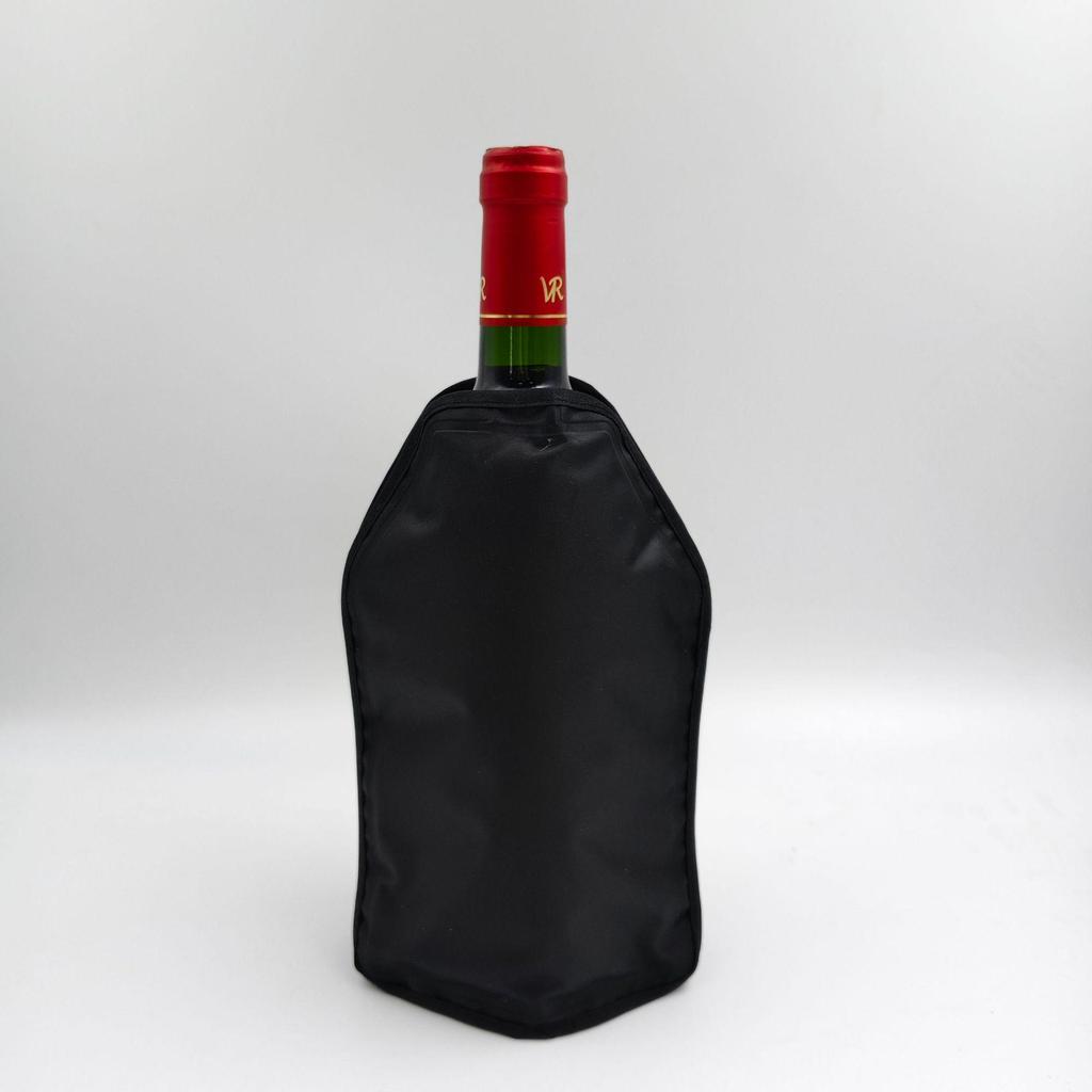 Cross-Border Cold Insulation Wine Sleeve: Gel Ice Pack for Hot/Cold Compress & Fresh Keeping, Customizable Polyester Bag
