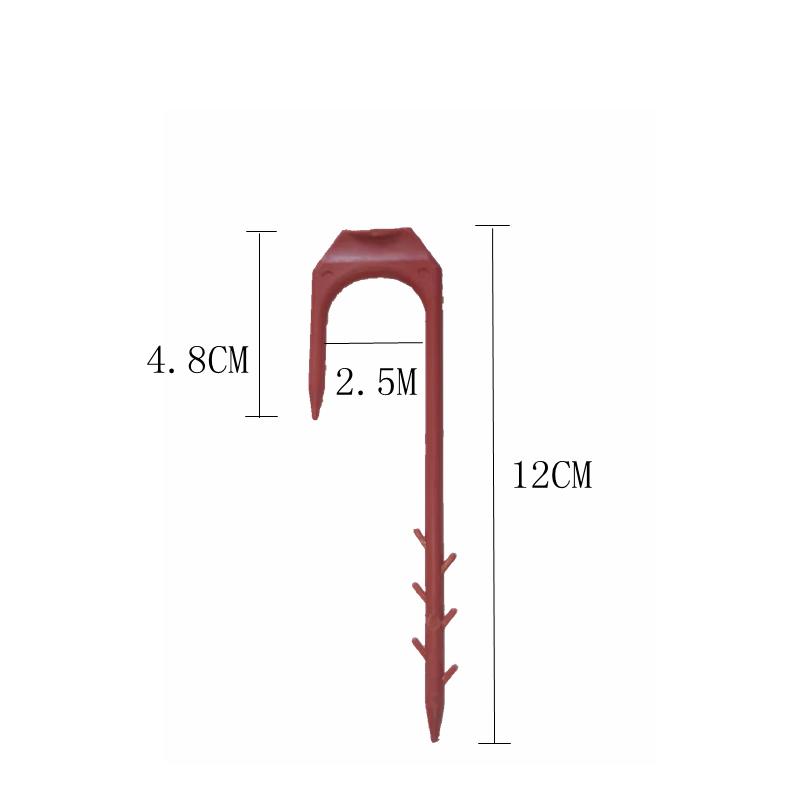 Hydroponic Drip Irrigation Fork - Micro-Spray & Pressure Pipe Fixer for Greenhouses