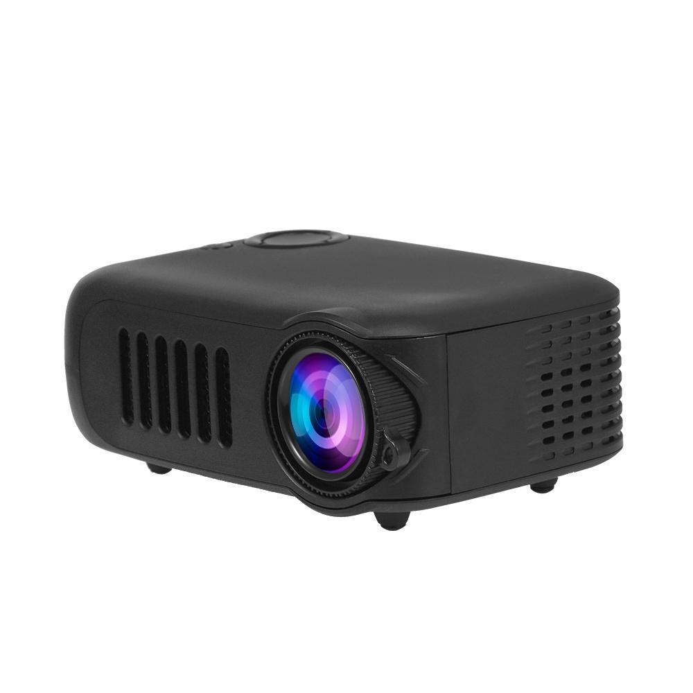 Mini proiector portabil 800 lumeni Suportă LCD 1080P 50000 ore Durată de viață a lămpii Videoproiector Home Theatre pentru Power Bank