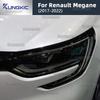 For Renault Megane 4 2017 2018     Car Headlight Protective Film Smoked Black Tint Wrap Vinyl Clear TPU Sticker