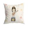Creative Yoshitomo Nara  Pillow Case Sofa Living Room Bedroom Headboard Backrest Cushion Square Cushion Nap Time