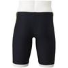 MIZUNO Half Spats N2JB1621 Black x Size for and Gym Use Men's (Inseam 23cm) 94 Yellow, M, Swimming, Fitness,